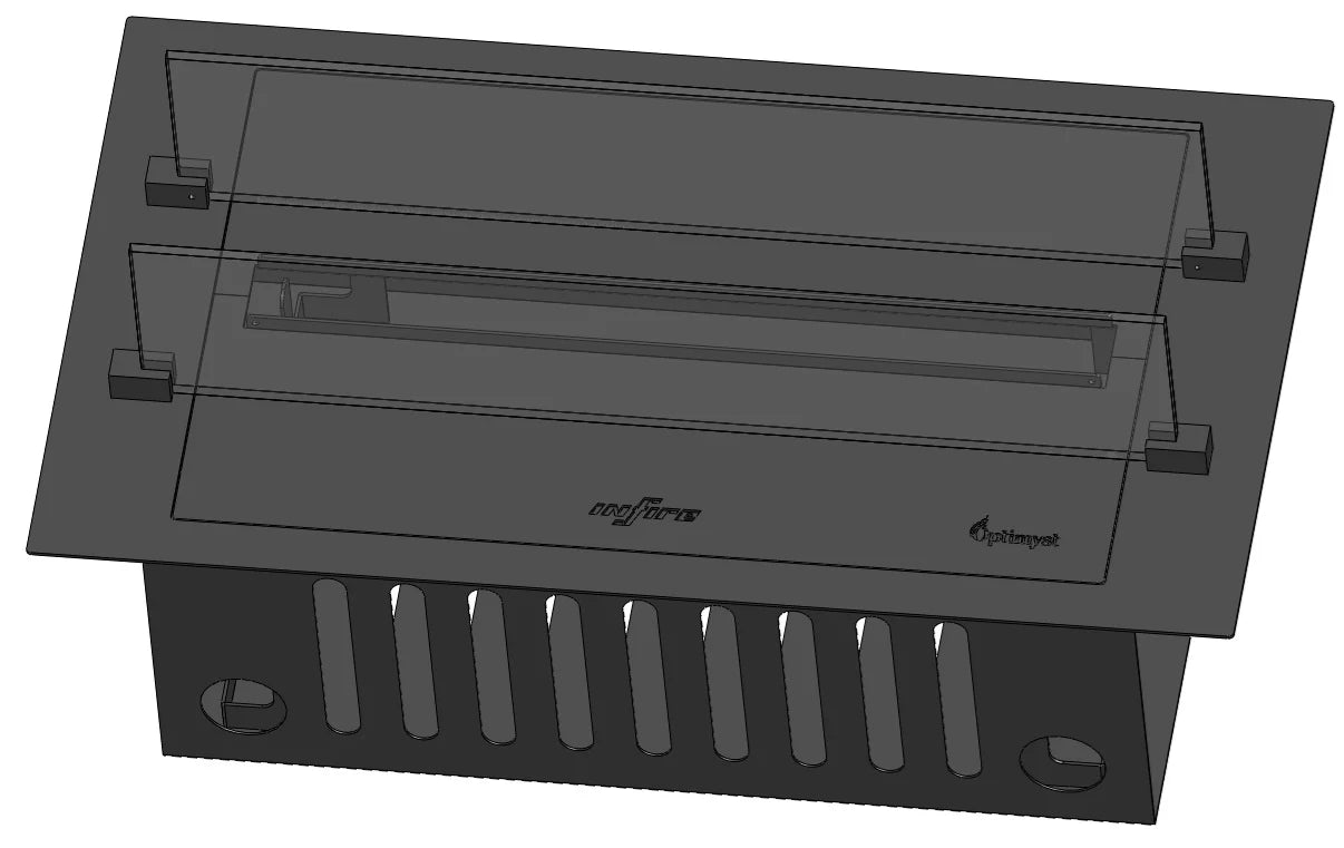 Gőz alapú kandalló - INVAPO INSERT 700