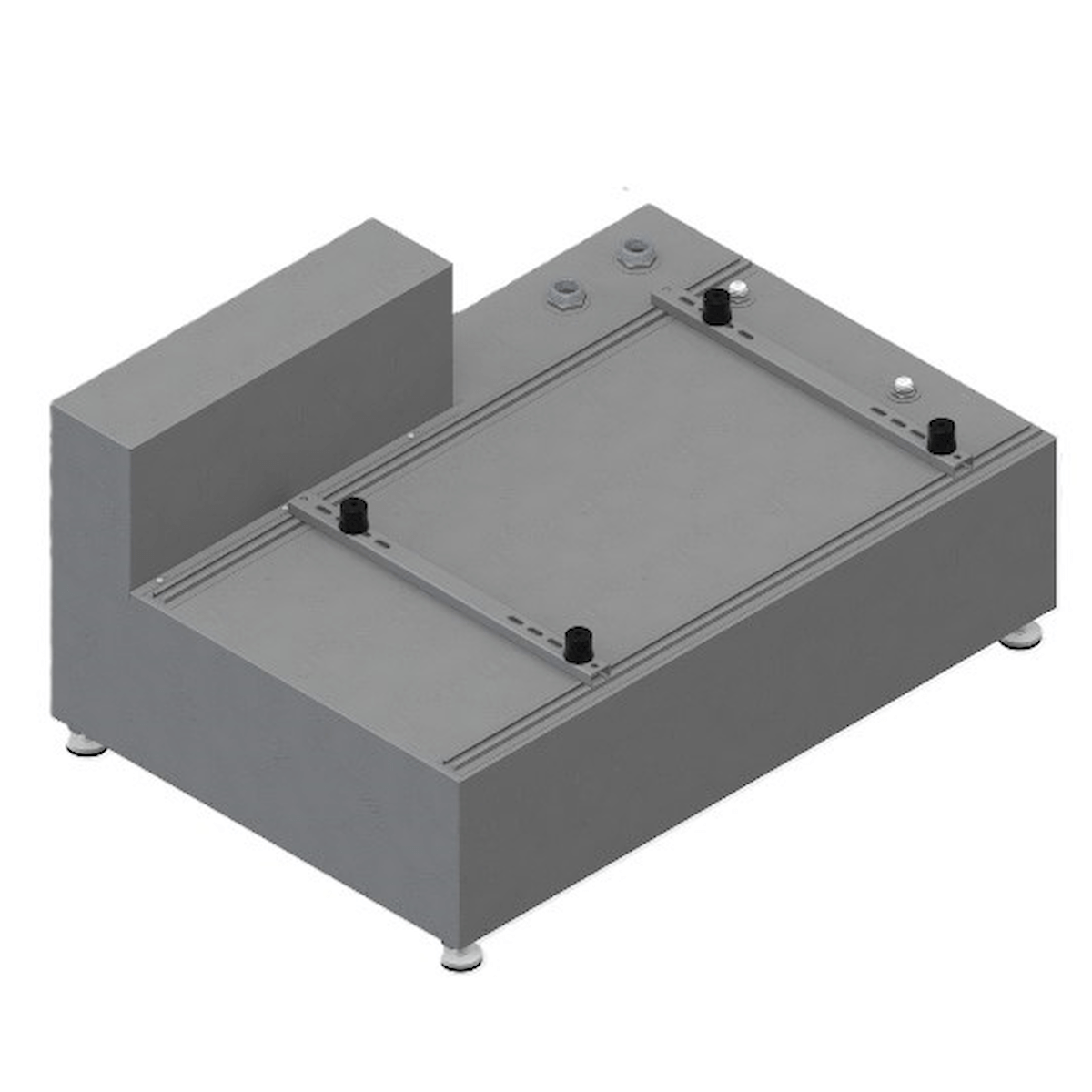 Sockelwärmepumpenspeicher 100L 🔥 ultraflacher Pufferspeicher für Wärmepumpe, ideal für den Außenbereich 💧.