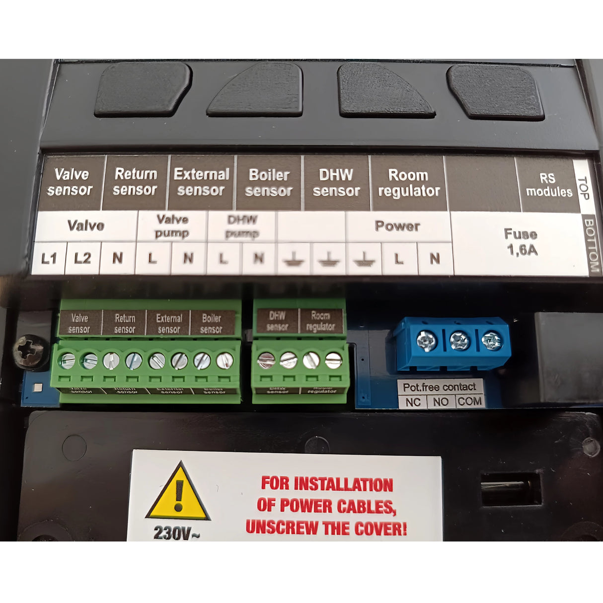 Regulátor vykurovacieho okruhu TECH i-1 CWU ekvitermne riadený – zmiešavací ventil + čerpadlo teplej vody