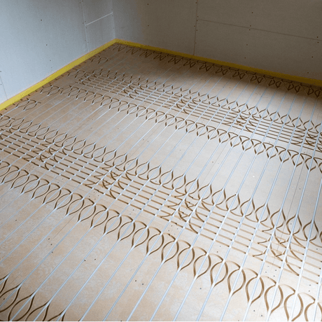 MDF-Flächenheizsystem Basisplatte 1200x600x18.