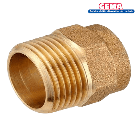 Kupfer Übergangsnippel.