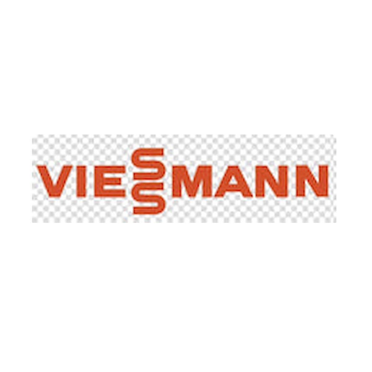 Viessmann Logo mit orangefarbenem Schriftzug, Symbol für sofort verfügbare 🔧Ersatzteile. Angebot anfragen!