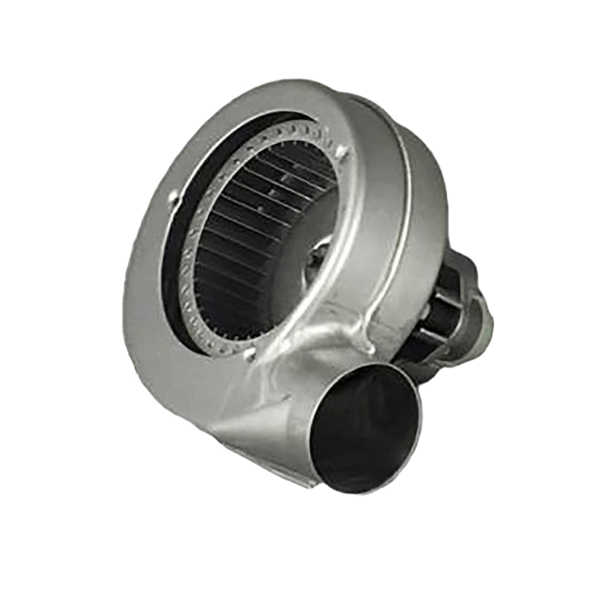 Silbernes Attack Brennergebläse für Pellet Kessel und Holz, Radialventilator