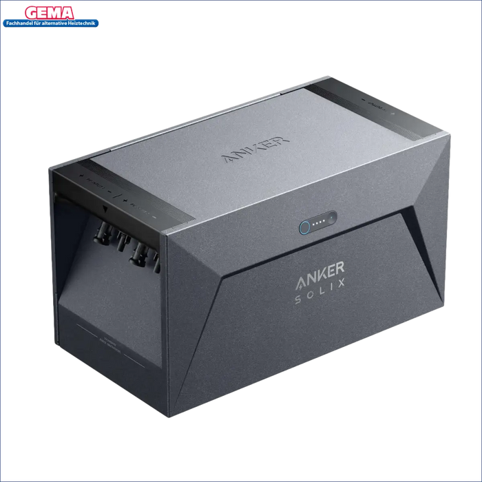Graues Anker Solix Stromnetz für 1780Wp Balkonkraftwerk plus 1,6kW Speicher