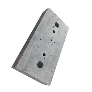 Grauer Betonblock mit Löchern für Original Keramikstein für DEFRO DS II 25 kW