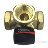 ESBE Regelt 3-Wegemischer VRG Messingventil für Heizkessel und Boiler.