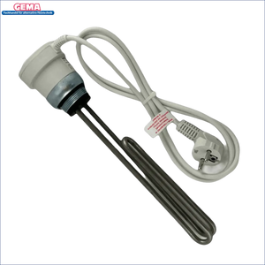 Immersionsheizer mit Stromkabel und Stecker für Warmwasser mit Photovoltaik Heizstab