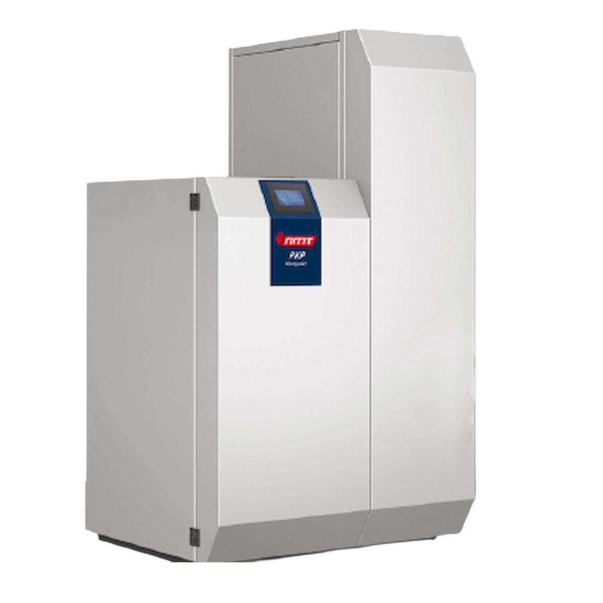 NMT PKP Kompakt Pellet-Heizkessel 23 kW für 🏠 Ein- & Mehrfamilienhäuser, effizient & umweltfreundlich.