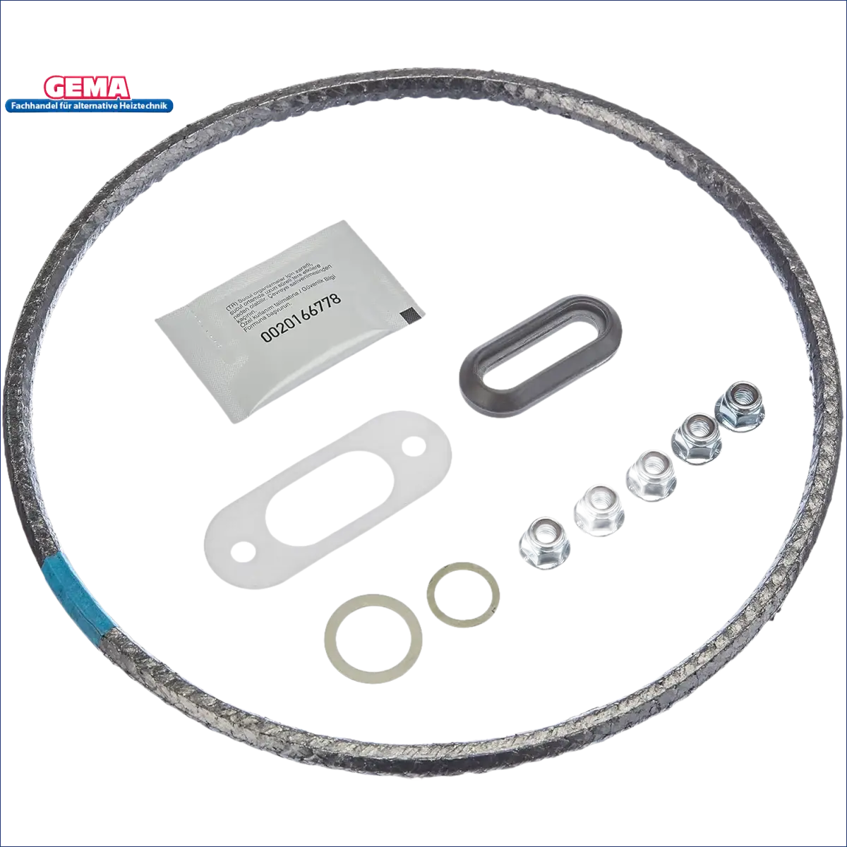 Exhaust gasket kit für Vaillant Brennertür VHR.. C VC/W 126-446-