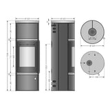 Oranier Arena W+ 2.0 – tároló fűtés