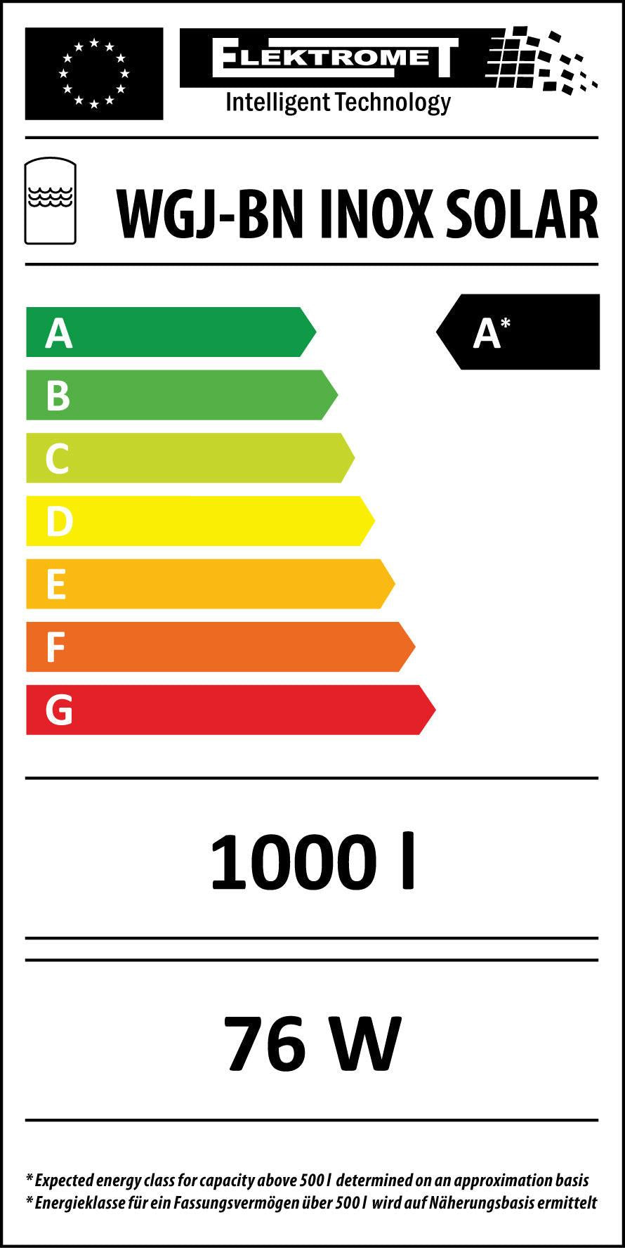 Tanque de armazenamento de higiene com registro solar & Isolamento A