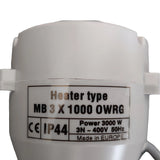 Varmestav 3 kW/400 V – elektrisk varmestav til drikke- og brugsvandsbeholdere