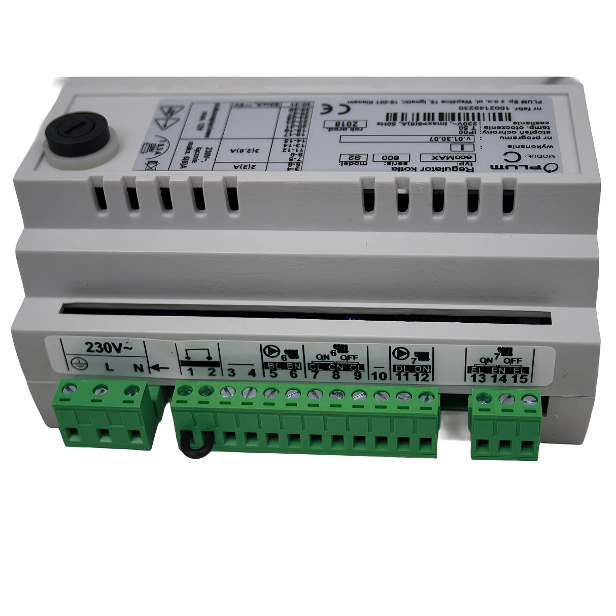 Módulo de extensão C para controle de gema