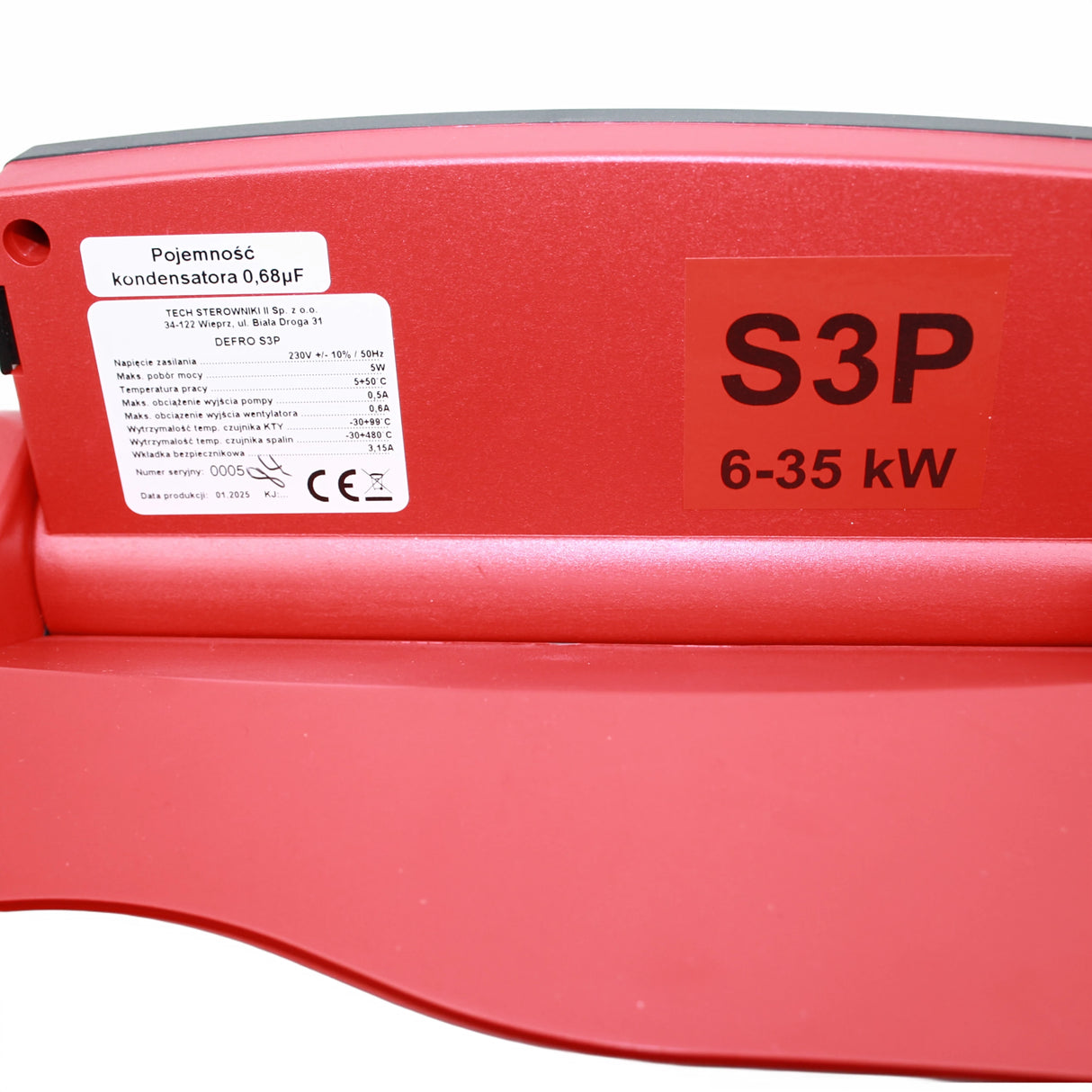 „DeFro S3P“ katilo valdymas „DeFro Optima Comfort“ plius 3,9 kW