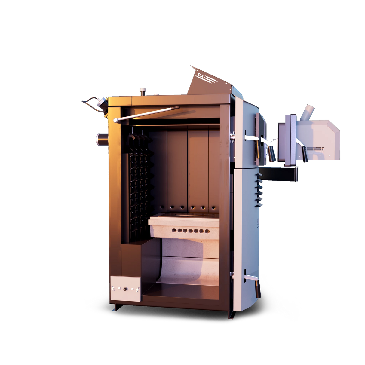 Attack SLX Combi 30 kW - kotel na dřevo a pelety - topí efektivně