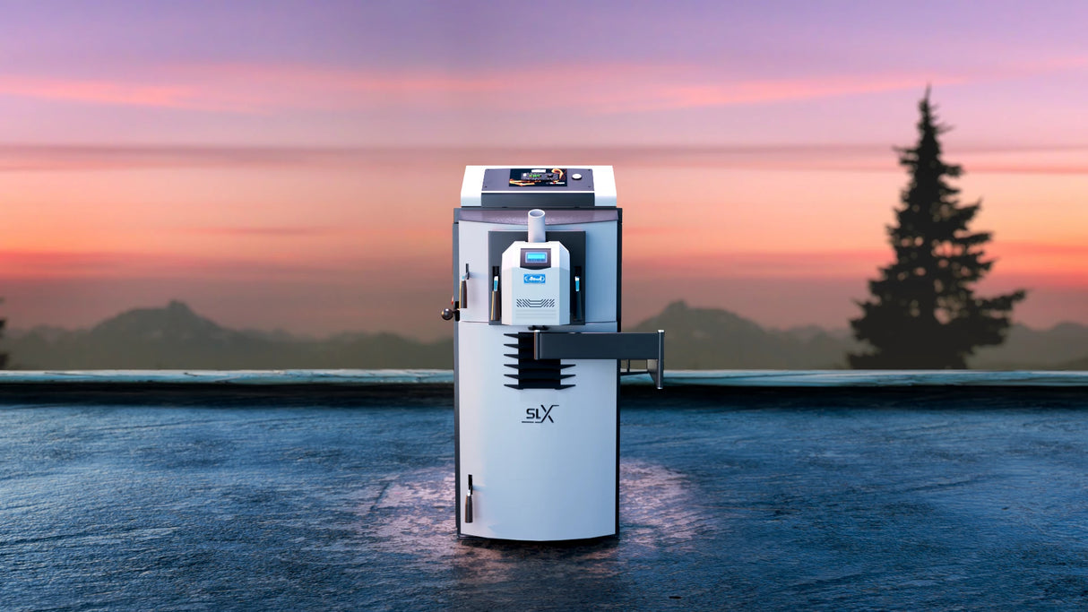 Attack SLX Combi 30 kW - kotel na dřevo a pelety - topí efektivně