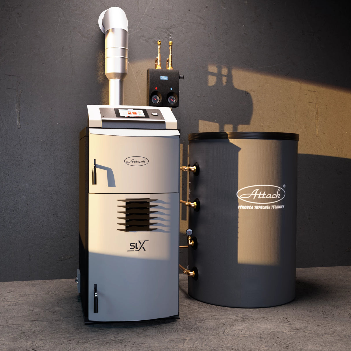 Zgazowacz drewna 30 kW ATTACK SLX 30 Profi