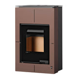 Vario Saporo Manuell wasserführender Kaminofen mit effizienter Verbrennung.