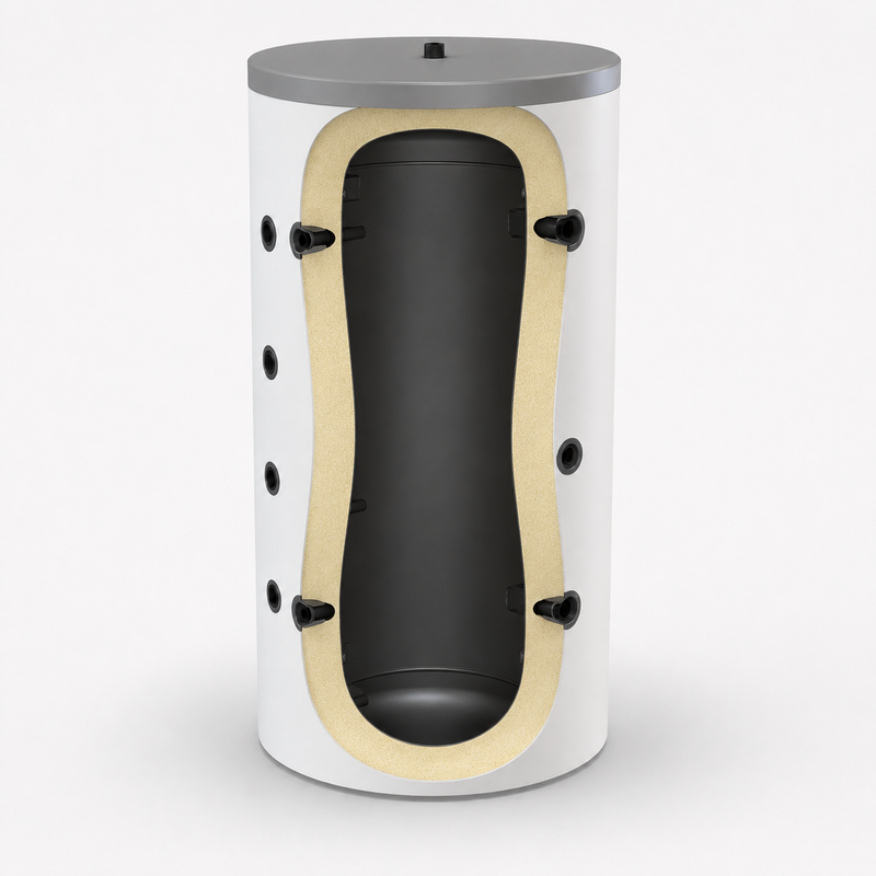 Fűtővíz puffertartály 500 liter