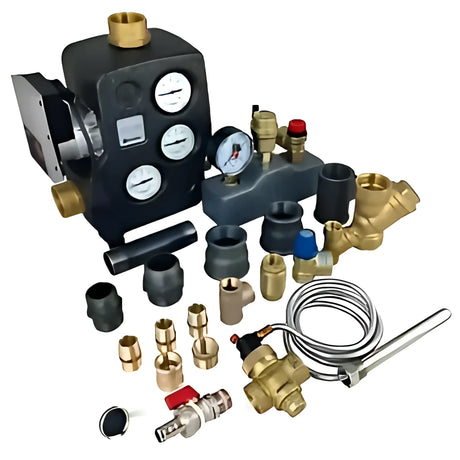 Anschlusspaket Attack SLX Profi-Lambda für Festbrennstoffkessel.