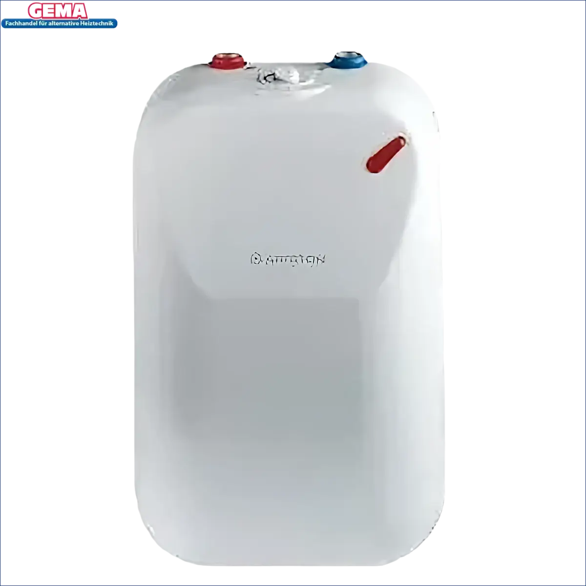 Weißer Warmwasserboiler Ariston ARKS mit korrosionsfreiem Kunststoff und einfacher Installation