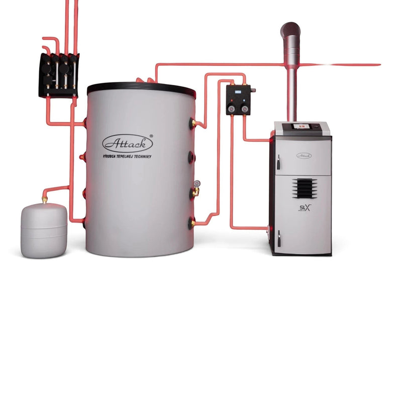 Fa-elgázosító kazán ATTACK SLX 45 PROFI 45 kW