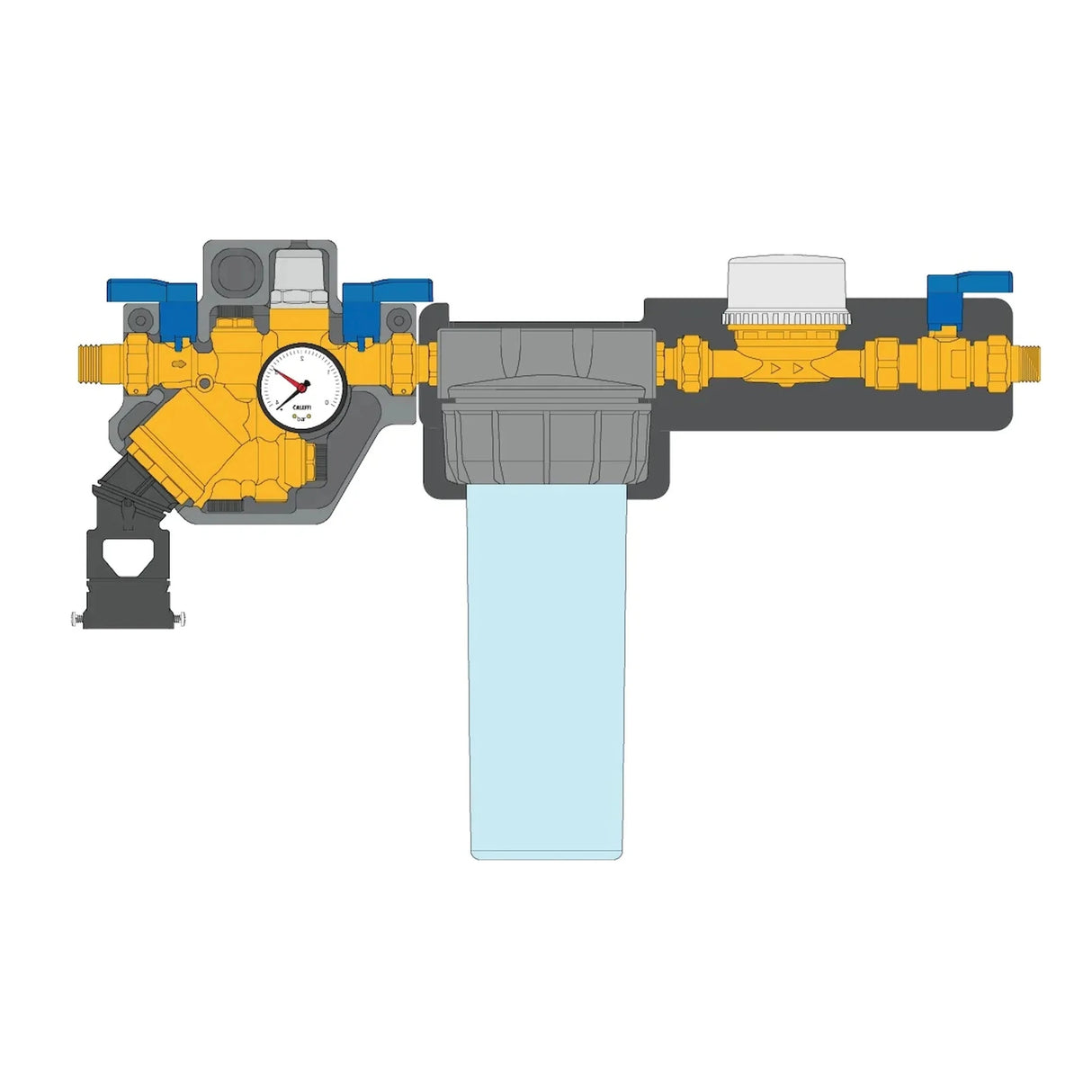 Automatische Füllarmatur und Demineralisierungseinheit Caleffi - GEMA Shop