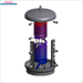Gekrümmter Wärmetauscher mit Temperaturgradient für Thermoflux Pelling 25/135