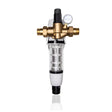 Hauswasserfilter Rückspülfilter AQMOS 1 Zoll mit Druckminderer und Manometer - GEMA Shop