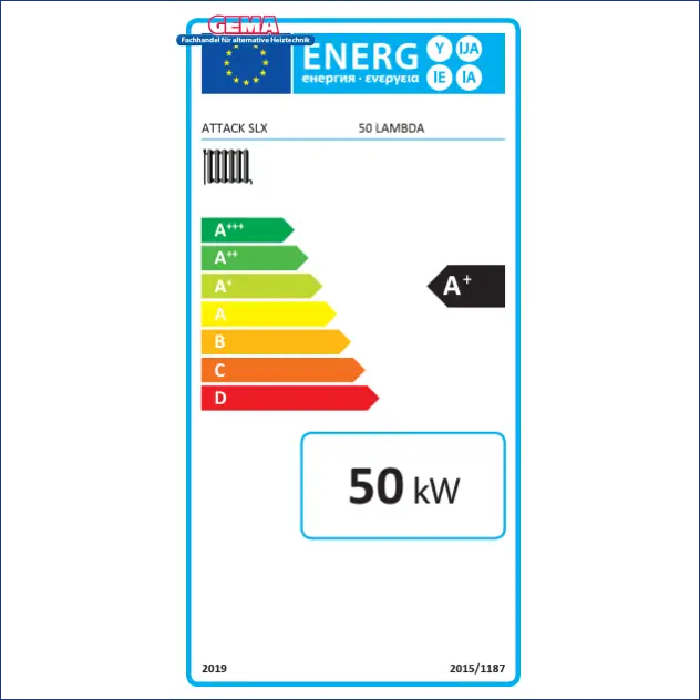 Holzvergaserkessel Attack SLX Lambda 40|45|50|55 kW - GEMA Shop