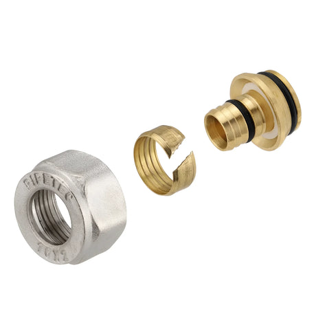 Klemmringverschraubung, selbstdichtend – Präzise und sichere Rohrverbindung.