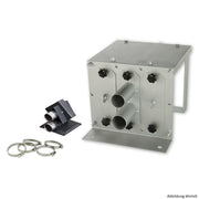 Manuelle Umschalteinheit 3/5 - fach für Pellets Saugbahnhof aus Metall - GEMA Shop