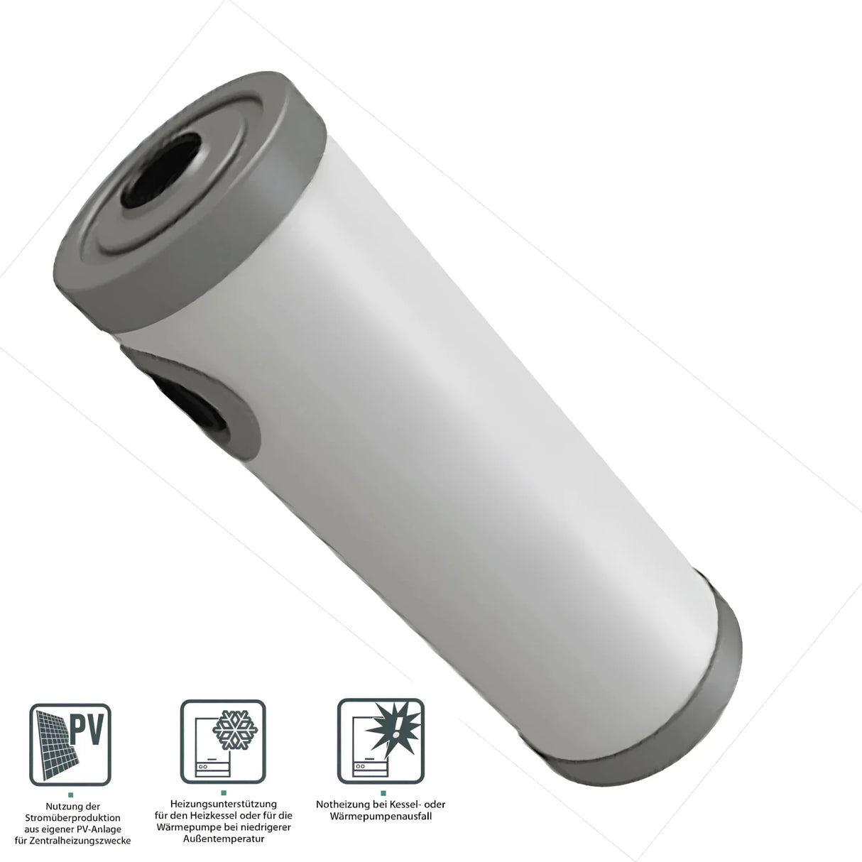 Nachheizmodul Notheizung PV Durchlauferhitzer 1 1/2" MDC 230 - GEMA Shop