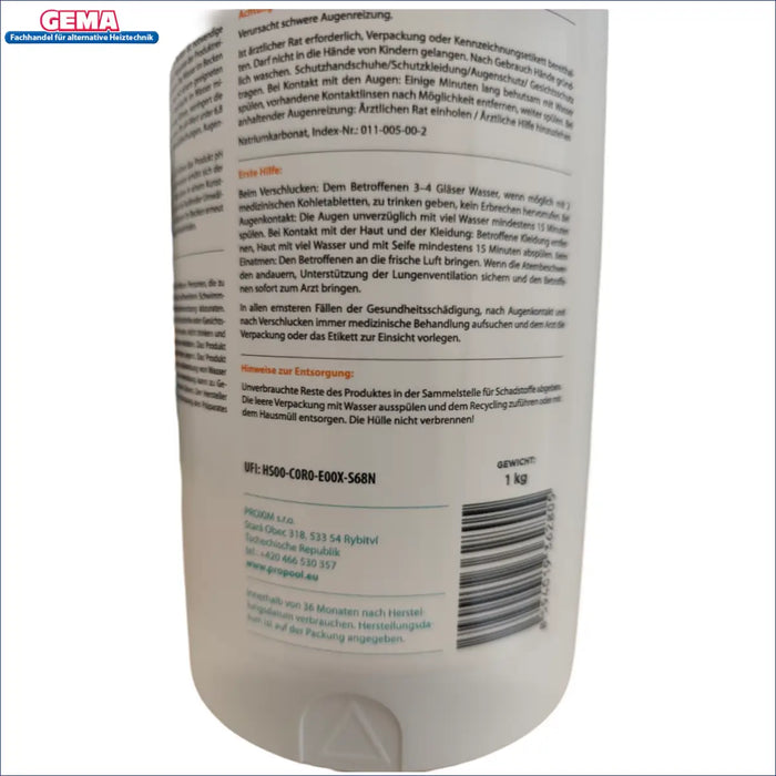 pH plus Granulat 1kg für Pools 🏊 – Schnelle pH-Wert-Optimierung mit einfacher Handhabung 💧