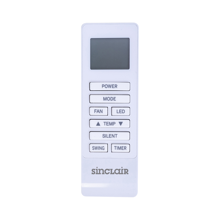 Sinclair Klimaanlage Fernbedienung 📱 mit Tasten für Power, Modus, Temp und mehr ❄️