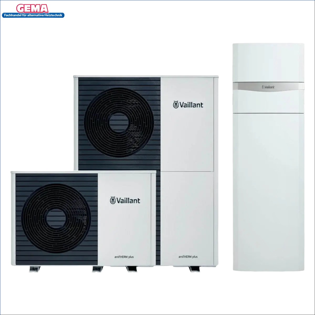 Vaillant Luft-Wasser-Wärmepumpe Set aroTherm plus mit uniTOWER plus, energiesparend