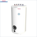 Weißer zylindrischer Warmwasserspeicher 120 Liter für Trinkwasser und Brauchwasser