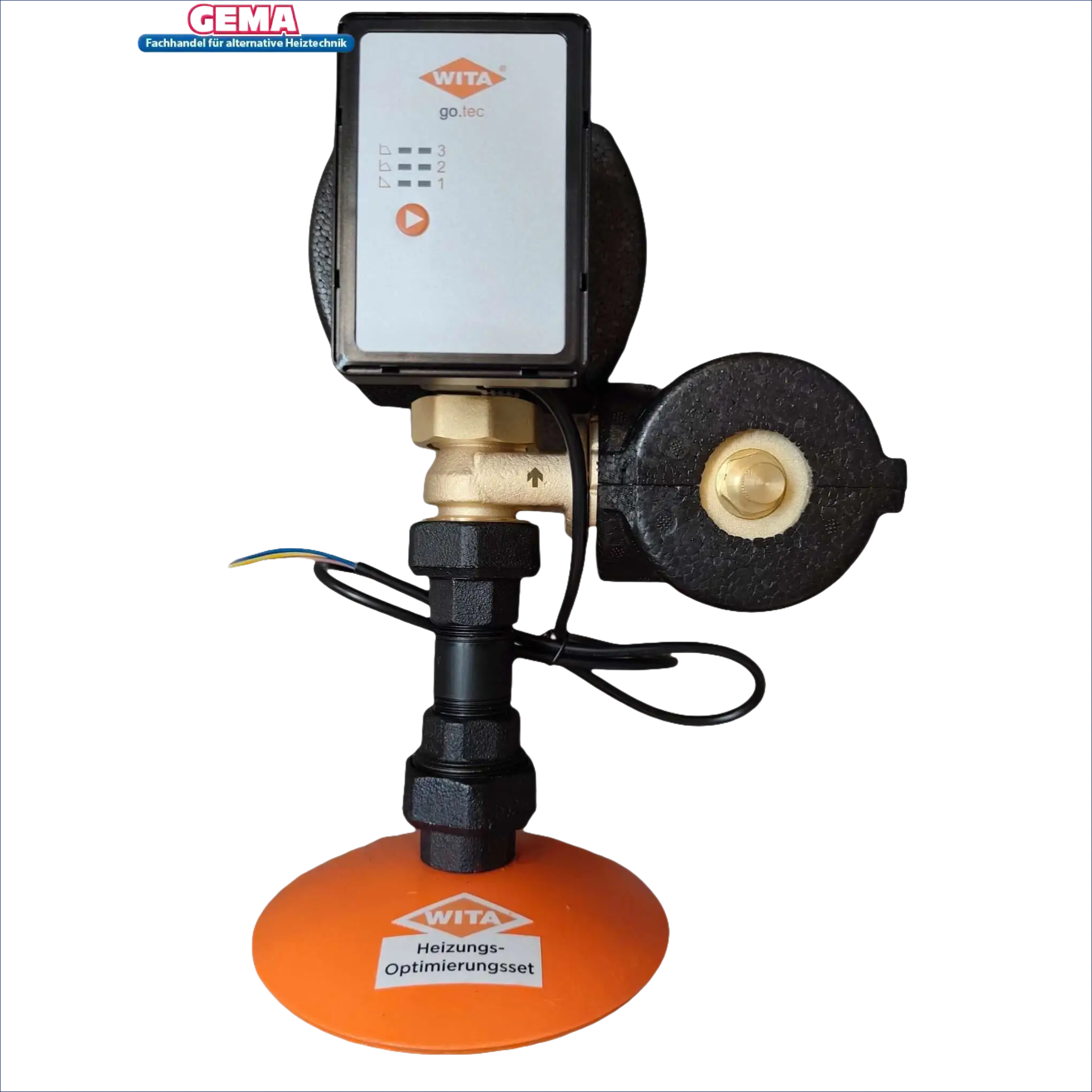 WITA Heizungs-Optimierungsset mit WITA-TRAP MS L50, Hocheffizienzpumpe TEC und Magnetitabscheider